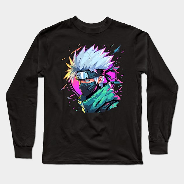 kakashi Long Sleeve T-Shirt by fancy ghost